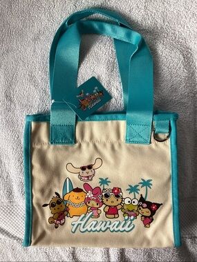NWT Sanrio Hello Kitty and Friends Mini Canvas Tote.